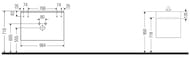 ����� ��� �������� Duravit D-Neo 984�440�442 ���������, 1 ��., ����� ������ DE4274004220000