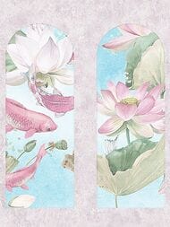 Панно Zambaiti Satin Flowers IV (3,0х5,1) винил на флизелине, розовые, Z66869 (рул.)