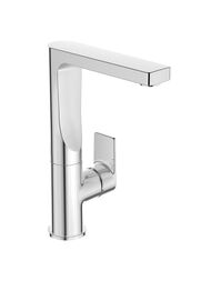 Смеситель для умывальника Ideal Standard EDGE однозахватный, высокий излив 228мм, цвет: хром A7111AA