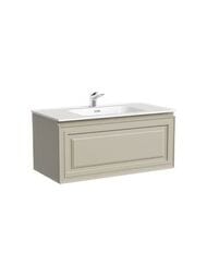 Тумба под раковину SANCOS Very (890х445х406) подвесная, один ящик, Beige Soft VR90CE