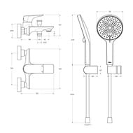 ��������� ��� �����/���� BelBagno MARINO-VASM-CRM �������������,� ������� ������,����
