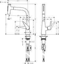��������� Hansgrohe Talis Select M51 ��� ����� 220 �������� ��� ���� 72824000