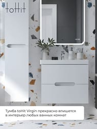 ����� � ��������� toHit Virgin 60 (566�560�451��) ���������, 2 �����, ����: ����� ������ TH04-100160