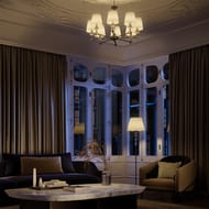 ��������� ���������� Maytoni Riverside (���������) MOD018FL-01CH, IP20, E27�6, ����