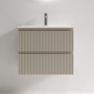 Тумба подвесная SANCOS Snob R 590х390х500, 2 ящика, доводчики, Beige Soft ,SNR60/39CE — миниатюра 5