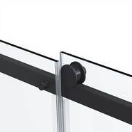 Душевой уголок Vincea Como Soft 1400x1950x900 VSR-1CS9014CLB прямоугольная черный — миниатюра 6