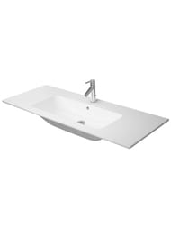 Умывальник DURAVIT ME by Starck 1230х490 1 отверстие под смеситель, перелив 2336120000
