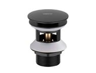 Сливной набор для раковины AQUATEK, матовый черный AQ6002MB