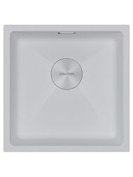 Мойка LUMI 45UNI, IT-GRANIT, LU45-WH, белый, 455х460, Paulmark
