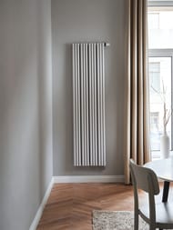 Радиатор стальной Empatiko Takt V R1 однотруб 1192х236х95 30 сек НП.подкл, 972 Вт, Mild White
