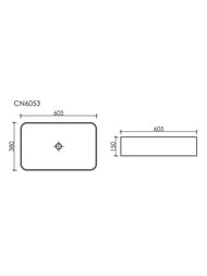 �������� ��������� Ceramicanova Element 605�380�150 �������������, ����: ����� ������ CN6053