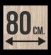шириной 80&nbsp;см. купить выгодно