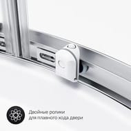 ������� ������ AM.PM X-Joy Twin Slide (80�80�185) ������� ������� ����/���������� W88G-205-080MT64