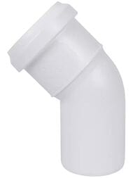 Отвод СИНИКОН Комфорт Плюс 40мм 45° белый