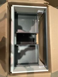 Уценка! Тумба под раковину SANCOS Snob R (790x445x500) подвесная, два ящика, Bianco SNR80W