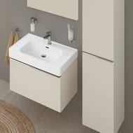 Смеситель для раковины Duravit Wave M однозахватный, низкий излив 111мм, д/к, цвет хром WA1020001010