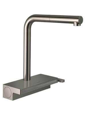 Смеситель Hansgrohe Aquno Select M81 для кухни 250 вытяжной душ, 2jet sBox сталь 73830800