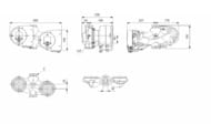 Циркуляционный насос GRUNDFOS MAGNA3 D 32-60 регулируемый, сдвоенный, без гаек