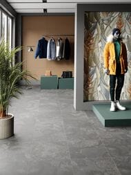 Керамогранитная плитка Staro Antislip Rodas Smoke (600х600х9) темно-коричневая (кв.м.)
