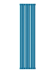 Радиатор стальной Empatiko Takt V S1 однотруб 352х1786х95 9 сек бок.подкл, 1657 Вт, Dreamy blue