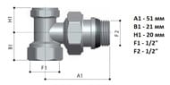 ����� ���������������� Royal Thermo ������� DE LUXE (����) 1/2" RTE 50.018