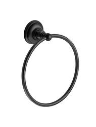 Полотенцедержатель-кольцо Nicolazzi Classica 1485NEM настенный, цвет: черный матовый