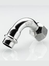 Отвод пресс VALTEC 28х3/4"В, 90° нерж. сталь VTi.956.I.002805