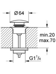 ������ ������ Grohe 65807000 ��� ��������, ����