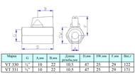 ���� ������� 1/2" ��.-���. VALTEC BASE MINI, VT.331.N.04