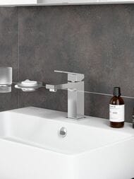 Смеситель для раковины Vitra Minimax Square однозахватный, хром A43720EXP