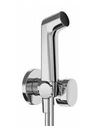 Гигиенический душ Hansgrohe Bidette S с запорным вентилем, шланг 1250мм, цвет хром 29230000 — миниатюра 1