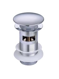 Смеситель для раковины Aquatek Вега AQ1005CR однозахв., высокий излив 227мм, с донным клапаном, хром — миниатюра 2