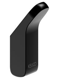 Крючок Keuco Aveno настенный,одинарный,для полотенца,с клеевым набором,черный матовый 14614370000