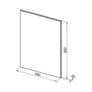������� Aquanet Lino 60 590�850�20�� ��� ���������, ����� ������� 253905