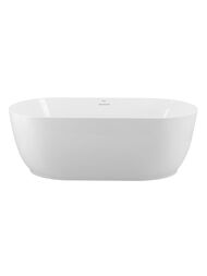 Ванна акриловая BelBagno BB413-1500-800 1500x800x610 отдельностоящая, овальная,  белый