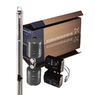 Комплект для поддержания давления GRUNDFOS с насосом SQE 3 - 105 с кабелем 80м скважинный 96524508