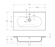 ���������� ��������� BelBagno (815�465�170) ��������, ����� LOV-800-LVB