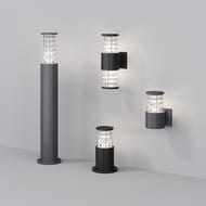 Ландшафтный светильник Maytoni Bronx (Бронкс) O576FL-01GR, E27х1 60Вт IP 54, серый