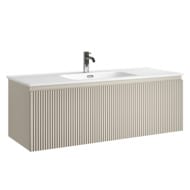 Тумба подвесная SANCOS Snob R 1.0 1195х445х406, 1 ящик, доводчик, Beige Soft ,SNR1.0120CE