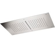 Верхний душ потолочный 70x40 см Remer INOX SS357SFR7040C, нержавеющая сталь матовая