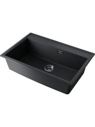 Мойка Omoikiri DAISEN 77-BL (770х510х200) врезная, артгранит, черная 4993630