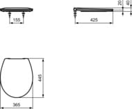 ������� ��� ������� Ideal Standard SIMPLICITY � �������� �������� �������� E131801