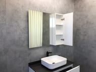 Зеркало-шкаф COMFORTY Амстердам-95 (950х800х170) подвесной, белый 00004143986