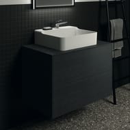 Тумба под раковину Ideal Standard CONCA (800x505x550) 2 ящика, дым дуб, столешница с вырезом T3941Y4 — изображение 5