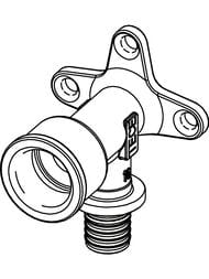 ����������� TECEflex 25�3/4'�, ������,  708526