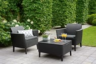 �������� ������ KETER SALEMO BALCONY SET (75x66,5�76), 2 ������+����, ������ - ���������� �����
