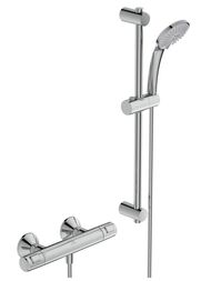 Смеситель для душа Ideal Standard CERATHERM T25 A7203AA термостат, душевой гарнитур, штанга 600мм