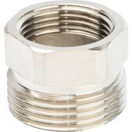 Американка STOUT 3/4"ВН, прямая, никель, уплотнение под гайкой o-ring кольцо, SFT-0041-000034