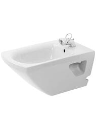 Биде подвесное DURAVIT CARO 029015 (360х620х295) отверстие под смеситель, перелив