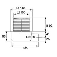 ���� TECEdrainpoint S50 � ��������, ������, ����� ���� 3601050